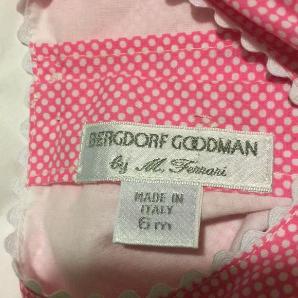 Pink Bergdorf Goodman baby dress - Picture 2 of 4